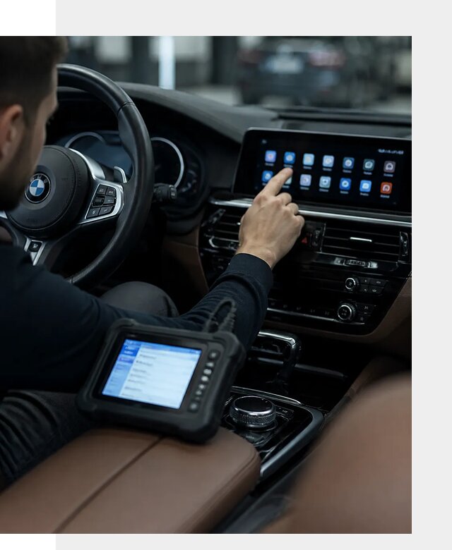 Установка приложений и мультимедиа сервисов BMW в Соликамске