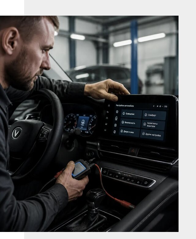 Русификация Changan CS55 и мультимедиа под ключ в Соликамске