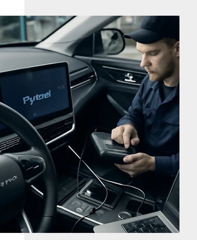 Русификация автомобилей Jetour с адаптацией меню в Соликамске