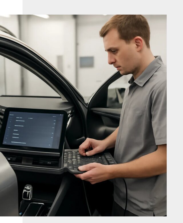 Русификация мультимедиа автомобилей Lynk Co в Соликамске