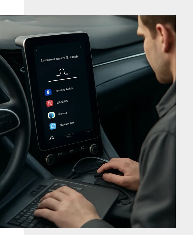 Установка приложений Lynk Co на автомобиль в Соликамске
