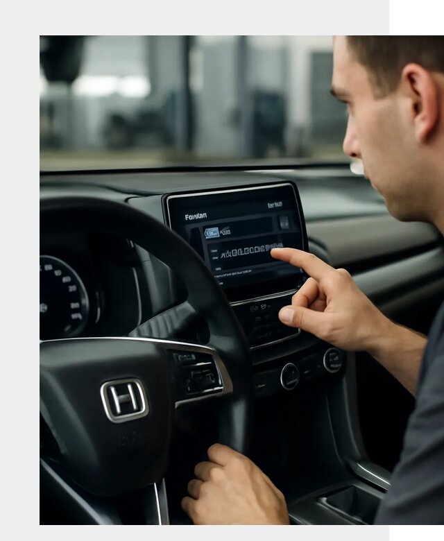 Русификация панели приборов Honda в Соликамске по цене 5153 ФастМобиль-Слк