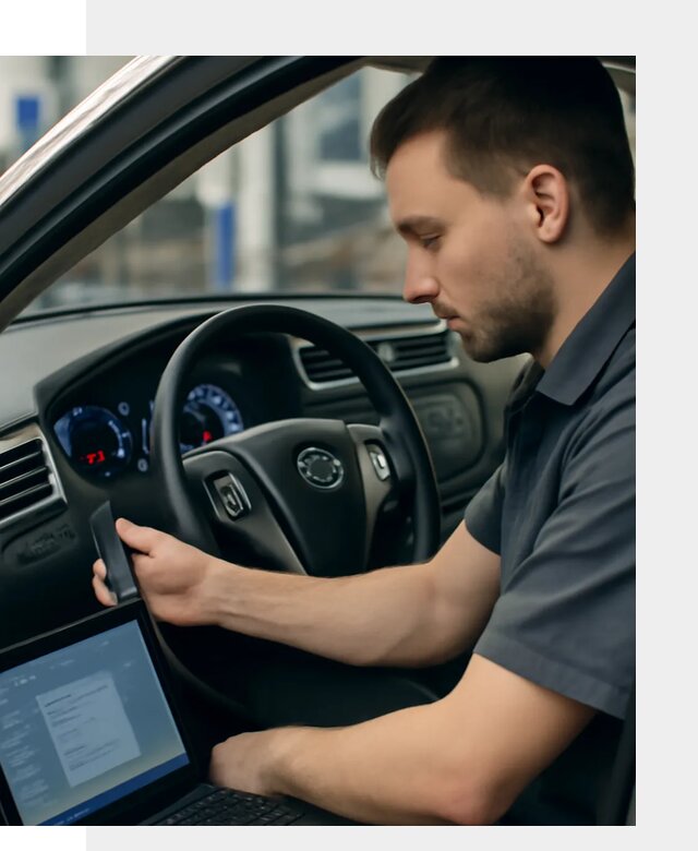 Русификация приборной панели Nissan для авто в Соликамске